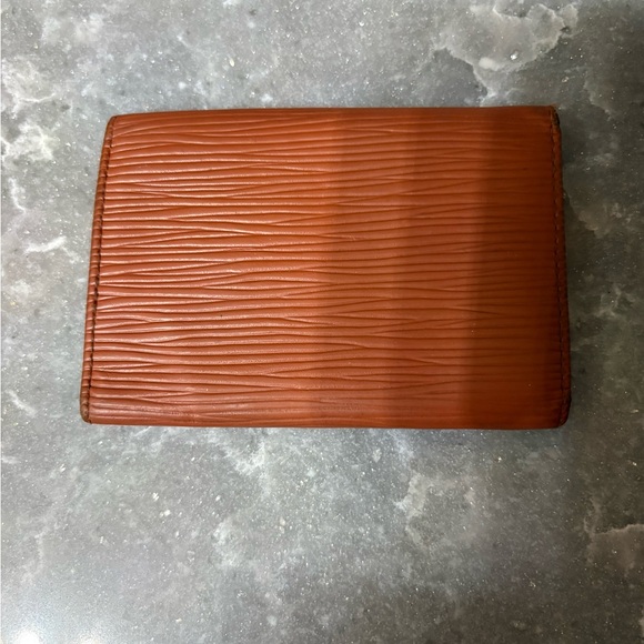 Louis Vuitton Brown Leather Wallet - Picture 2 of 7